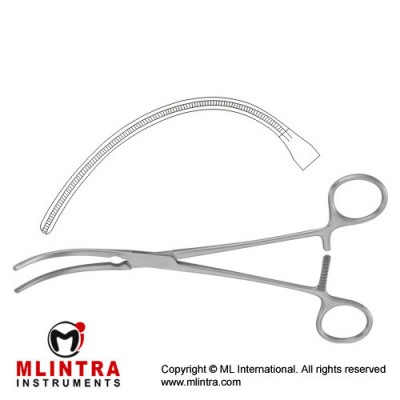 Glover Atrauma Anastomosis Clamp Stainless Steel, 22 cm - 8 3/4"